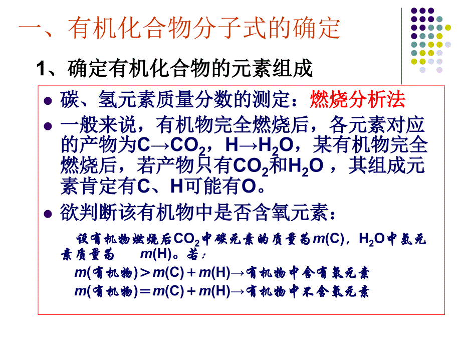 有机化合物结构的测定精品教育_第3页