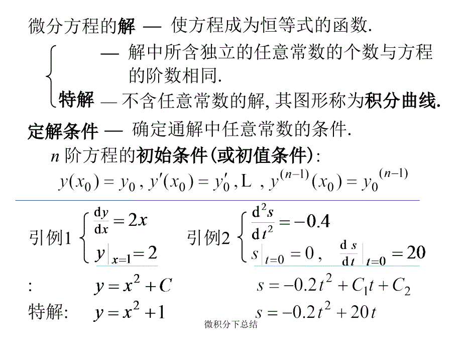 微积分下总结课件_第1页