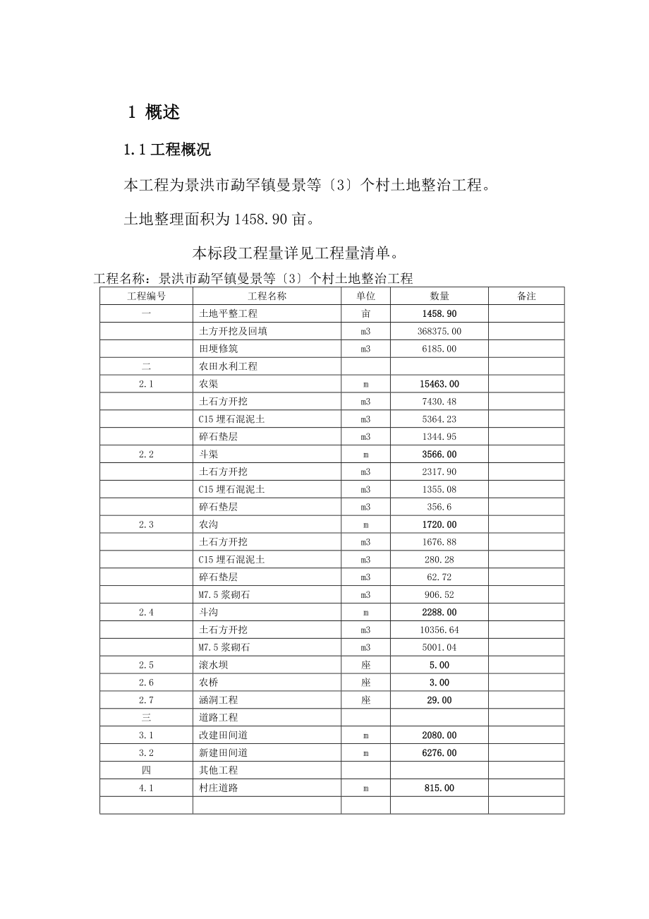 土地整治项目施工组织设计(DOC75页)_第3页