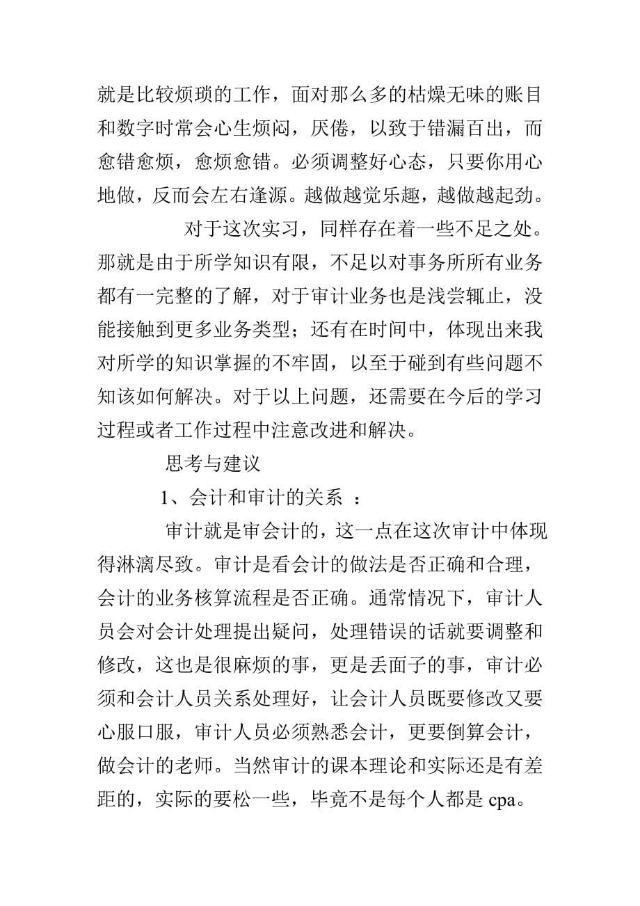 CPA专题实习报告_第5页