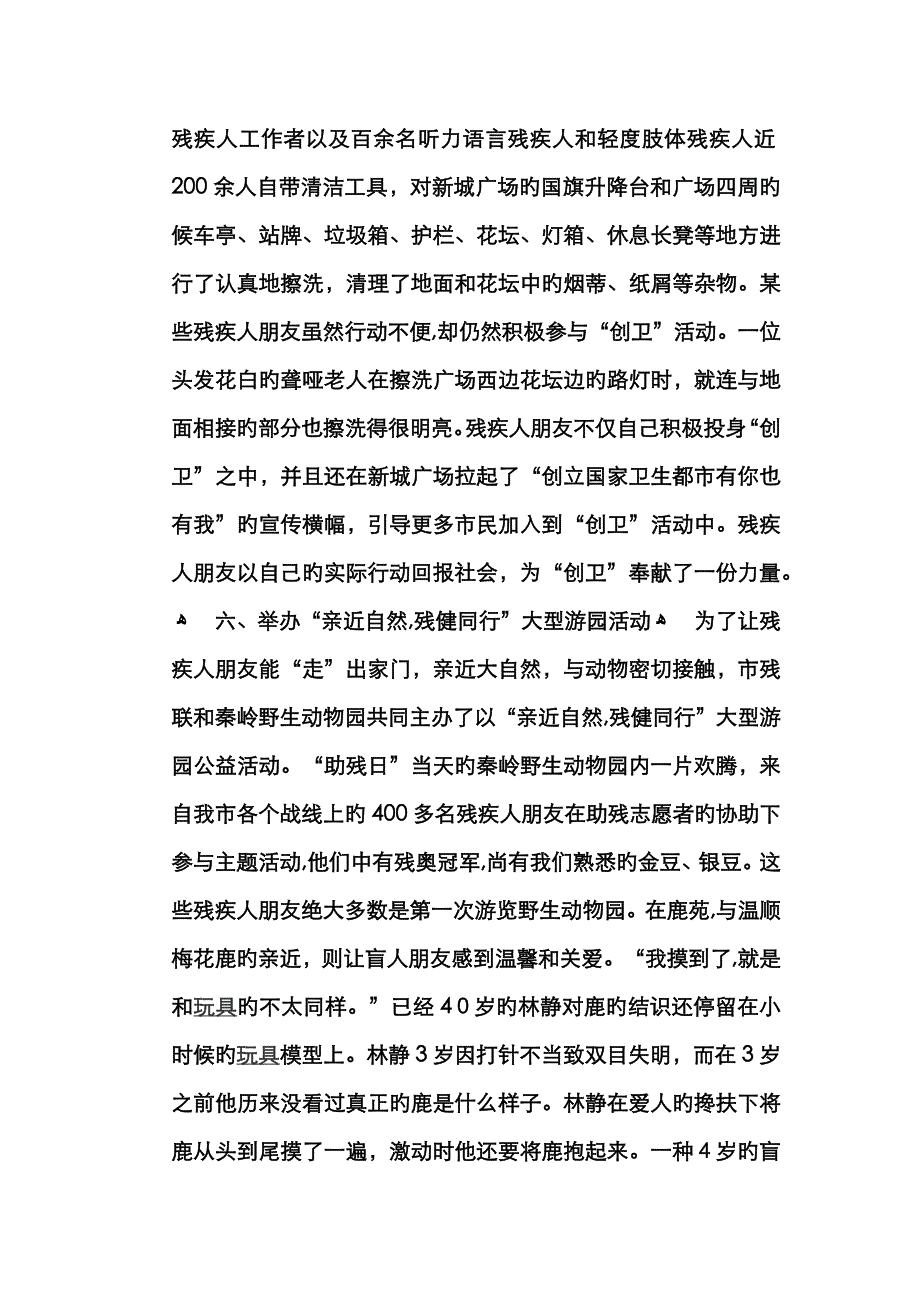 全国助残日活动小结_第4页