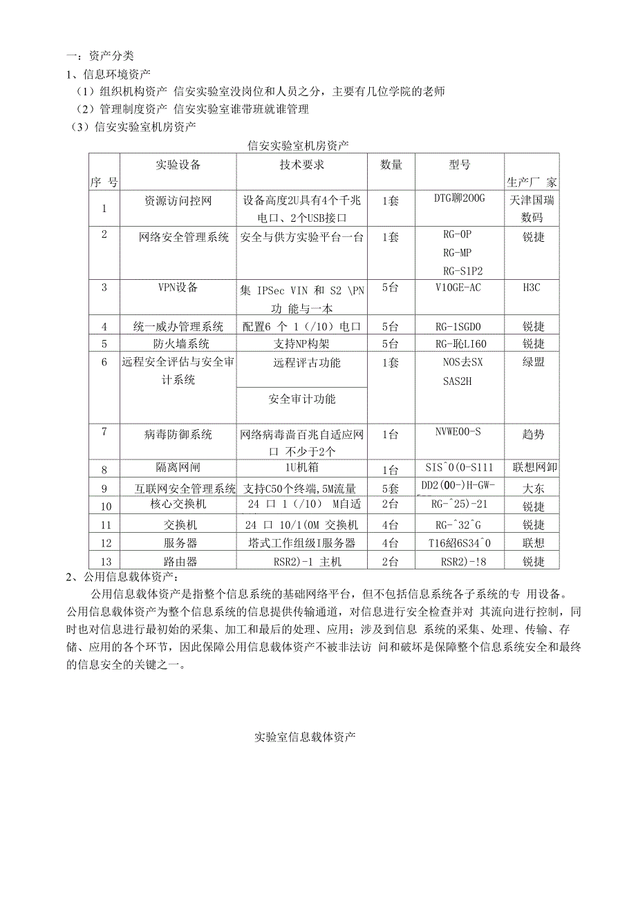 信息安全实验信息系统资产报告_第3页