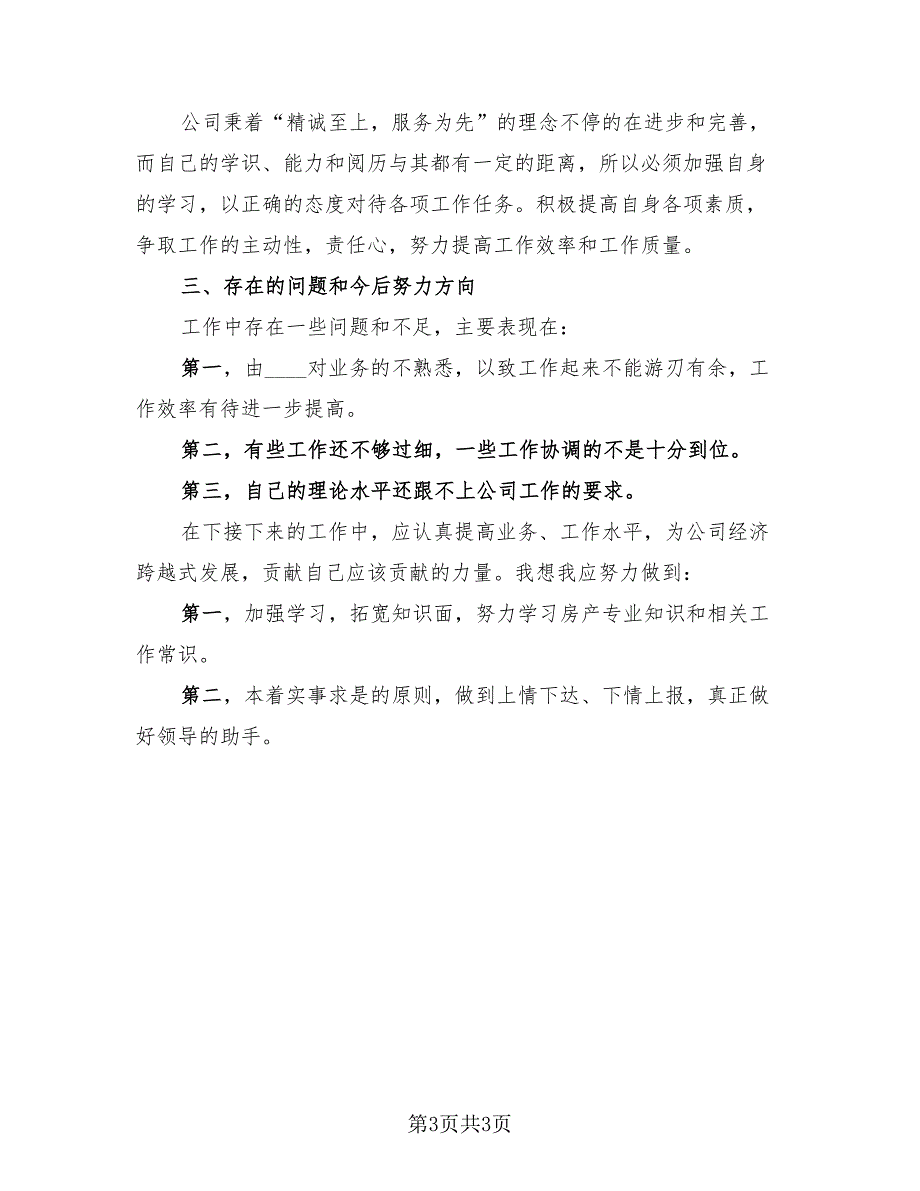 2023销售业务员工作总结标准范文（2篇）.doc_第3页