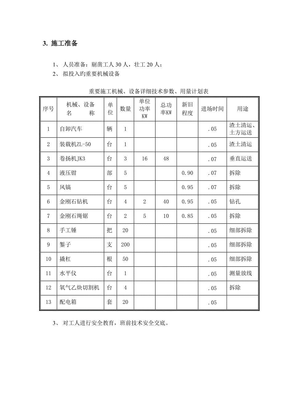 拆除方案施工资料_第5页