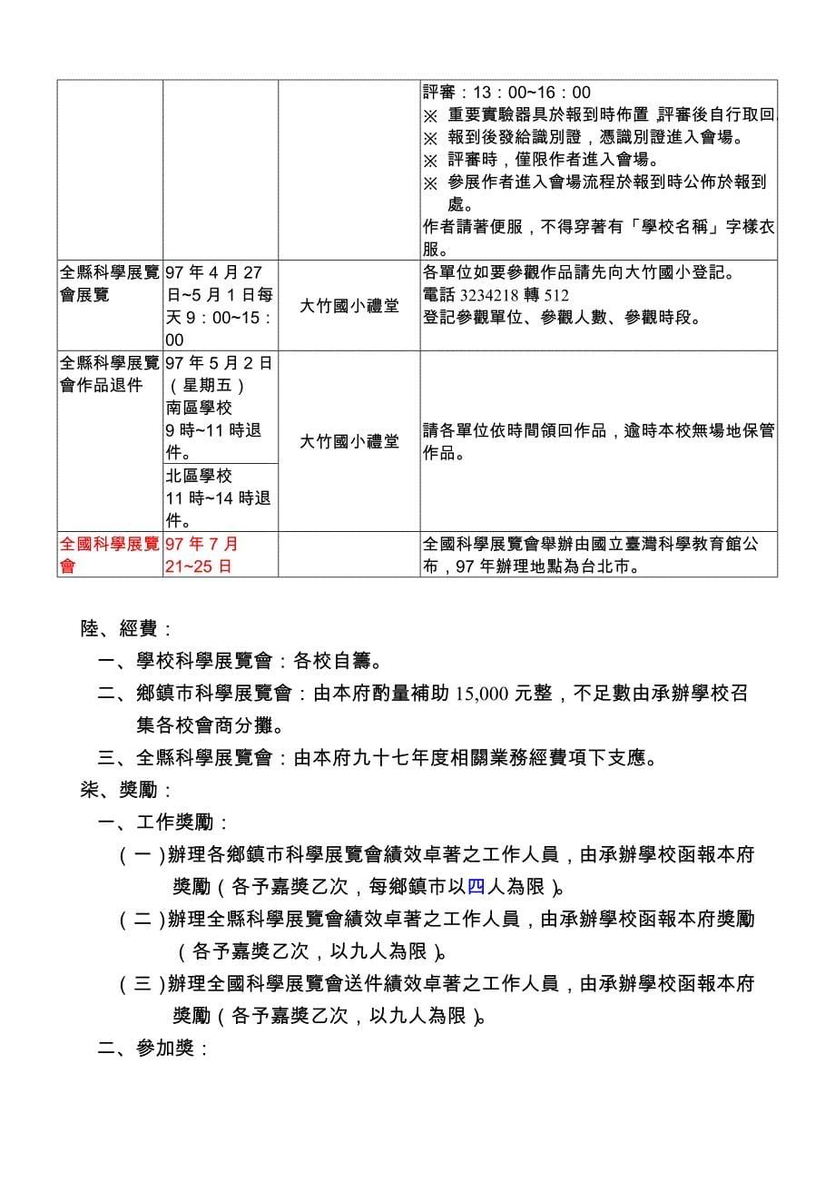 桃园县第48届中小学科学展览会实施计画.doc_第5页