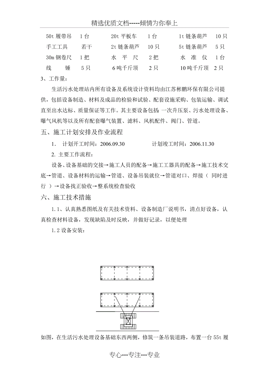 生活污水处理系统设备管道安装_第4页