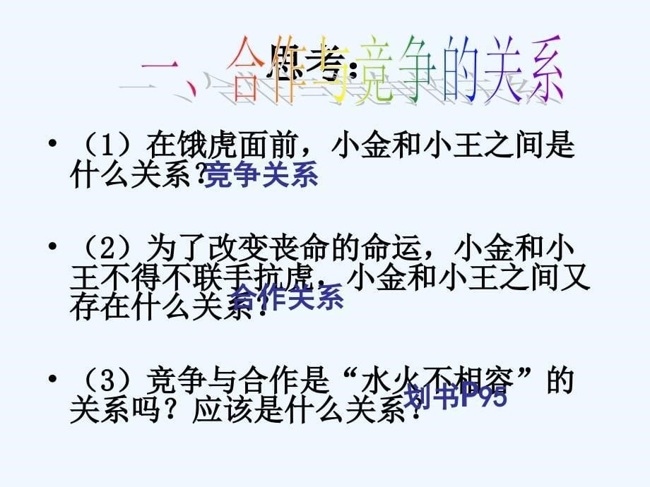 八年级政治上册竞争合作求双赢课件人教新课标版_第5页