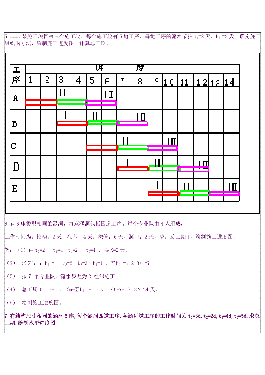 公路施工组织与概预算例题_第3页