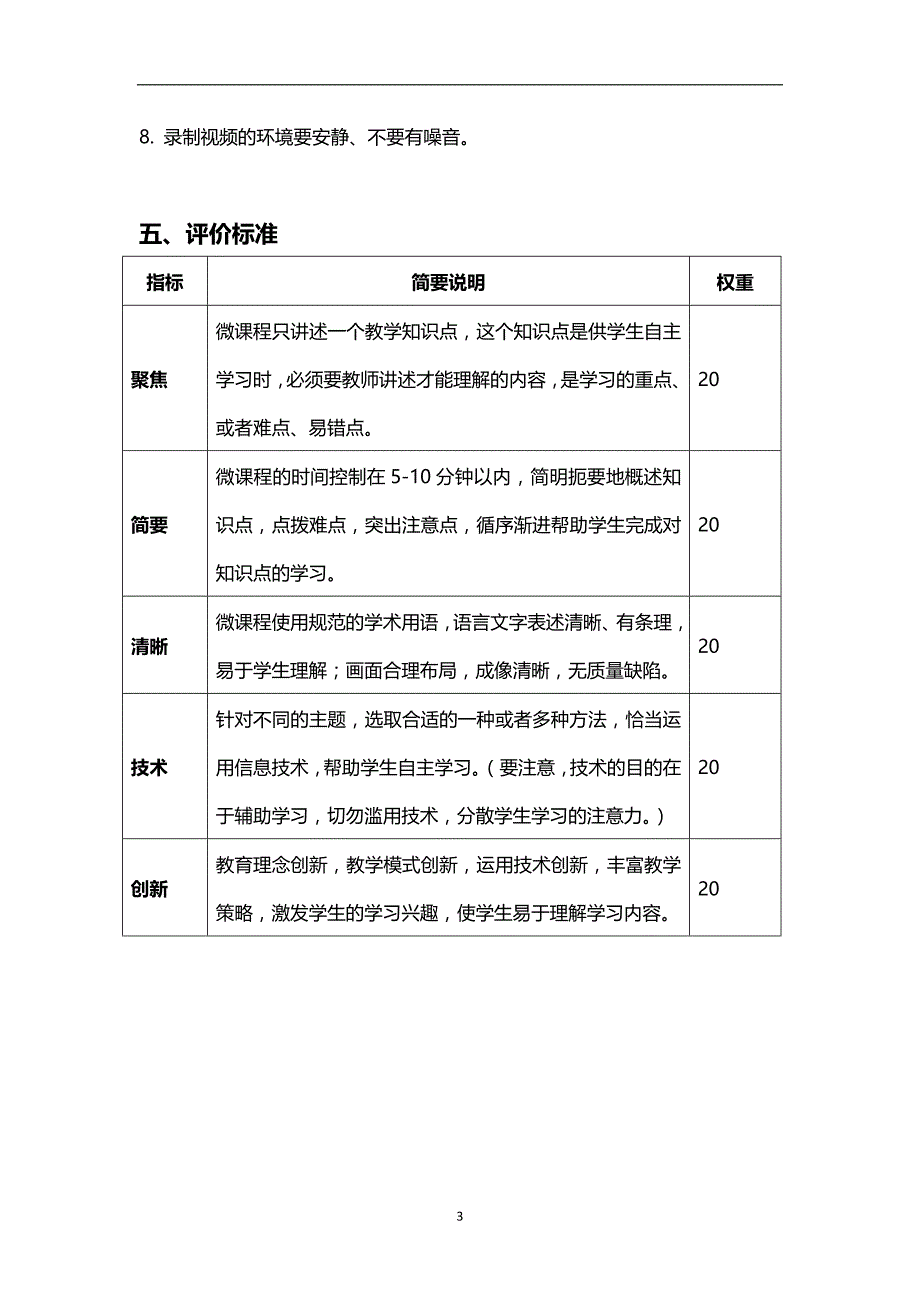 微课程质量标准_第3页