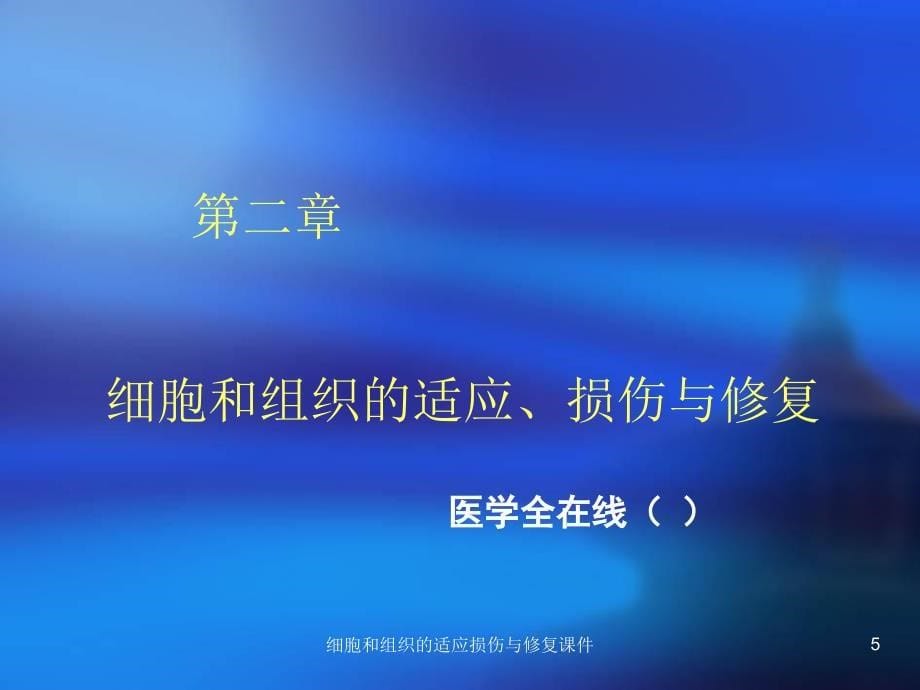 细胞和组织的适应损伤与修复课件_第5页