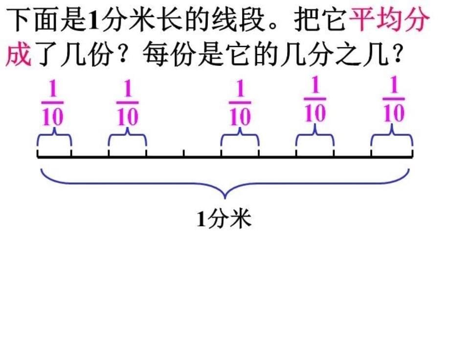 【精品】人教版数学三年级上册：7 分数的初步认识 课件 （共12张PPT）精品ppt课件_第5页