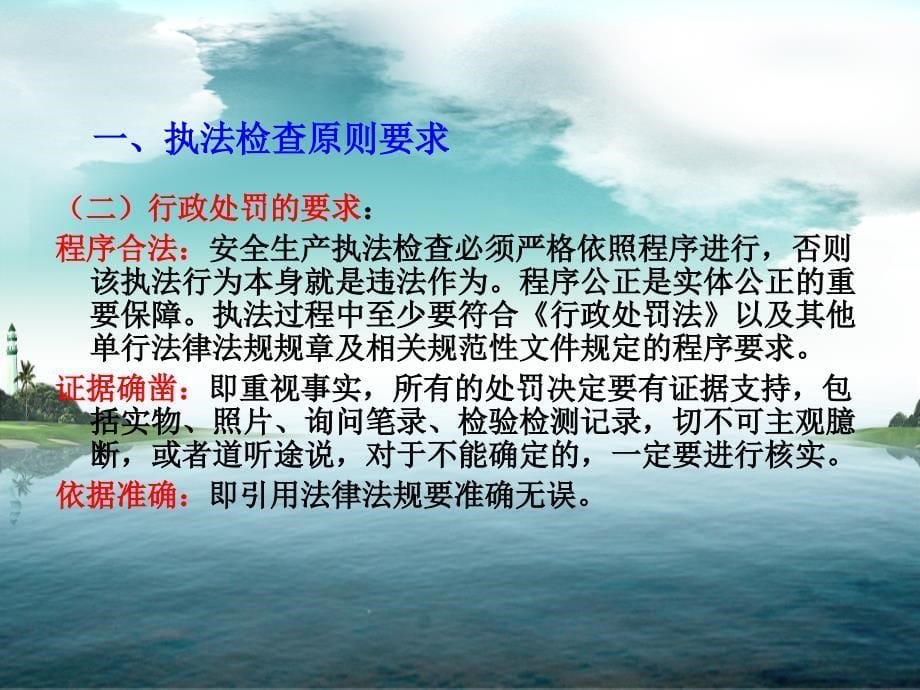 三执法检查内容及标准武城县安全生产监督管理局_第5页