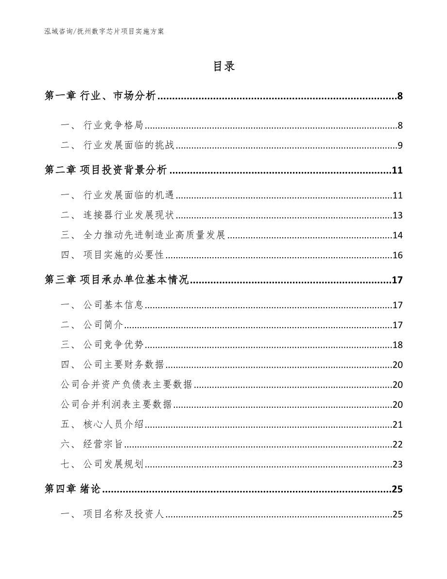 抚州数字芯片项目实施方案_第2页