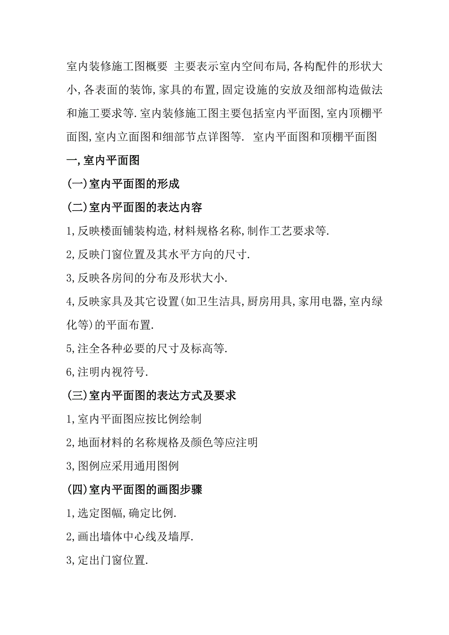 室内装修效果图制作基本要求总结 (2)_第1页