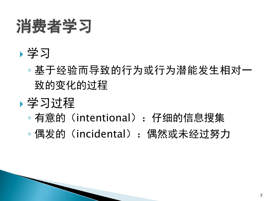 消费心理学：第4章 消费者学习与记忆_第2页