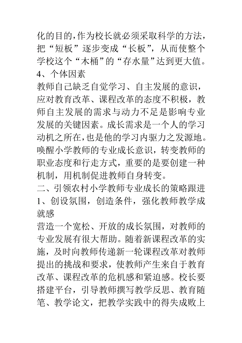 农村小学校长如何引领教师走专业发展之路.doc_第5页