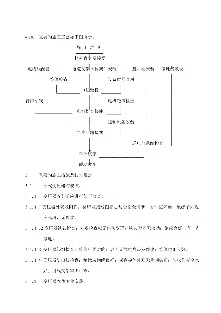 六化建电气施工方案_第4页