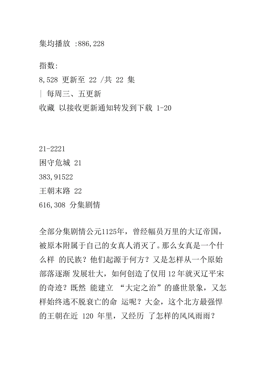 《腾飞五千年之塞北三朝之金》更新至22—教育—优酷网,视频高清在线观看_第2页