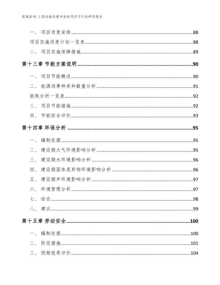 上饶功能性缓冲包材项目可行性研究报告范文参考_第5页