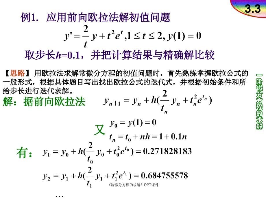 阶微分方程的求解课件_第5页