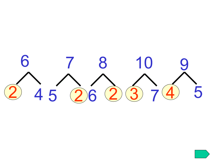 人教版一年级数学上册：填未知数1_第4页