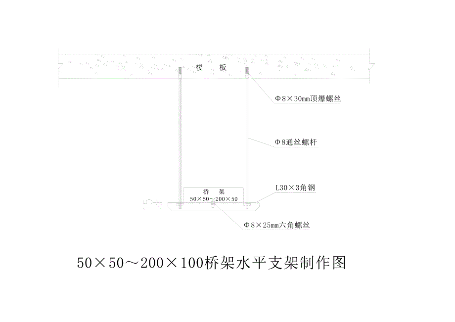 桥架支吊架安装重点标准图_第3页