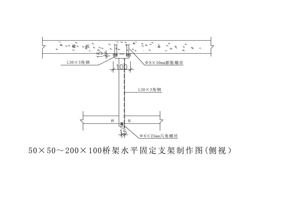 桥架支吊架安装重点标准图_第5页