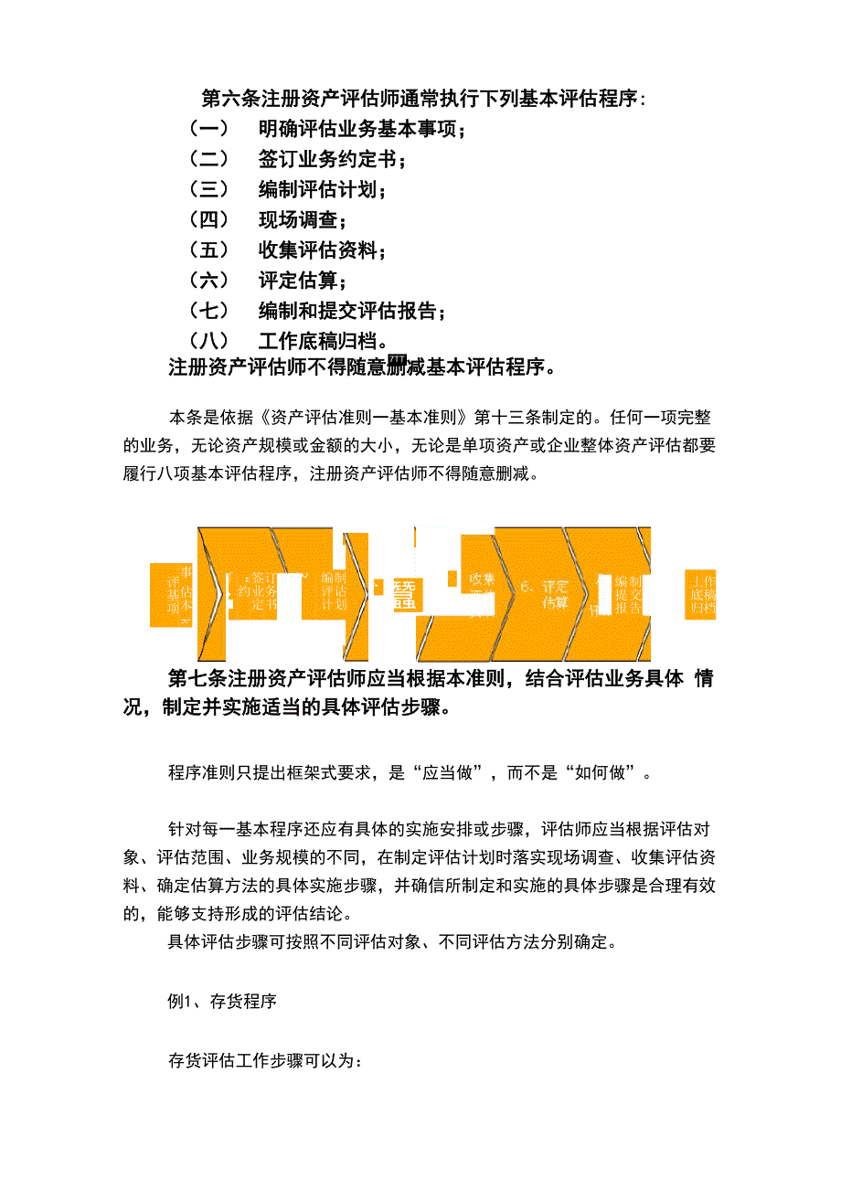 资产评估准则—评估程序条文讲解_第3页