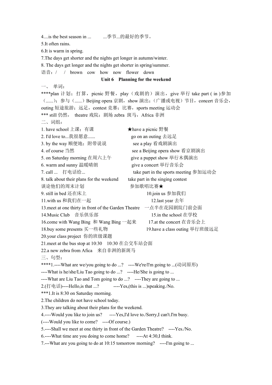 牛津小学英语6B知识点.doc_第5页