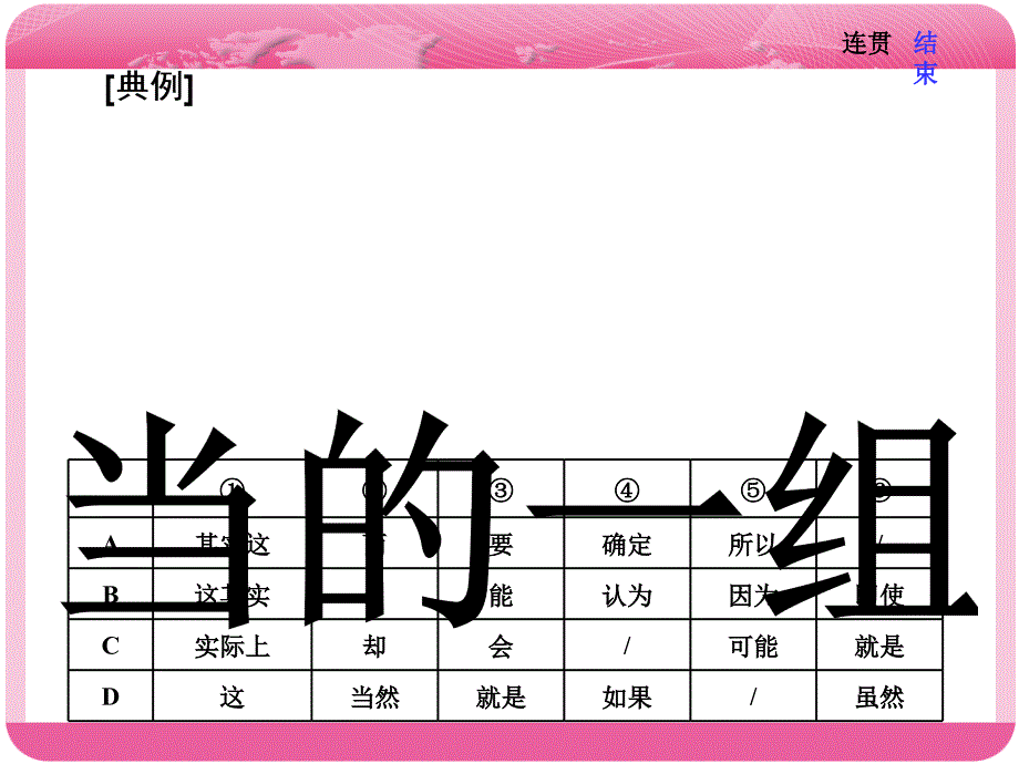 高考语文专项复习-专题三--句子连贯课件_第4页