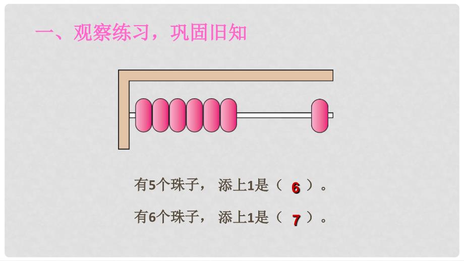 一年级数学上册 5.1.1 6和7的认识课件（新版）新人教版_第2页