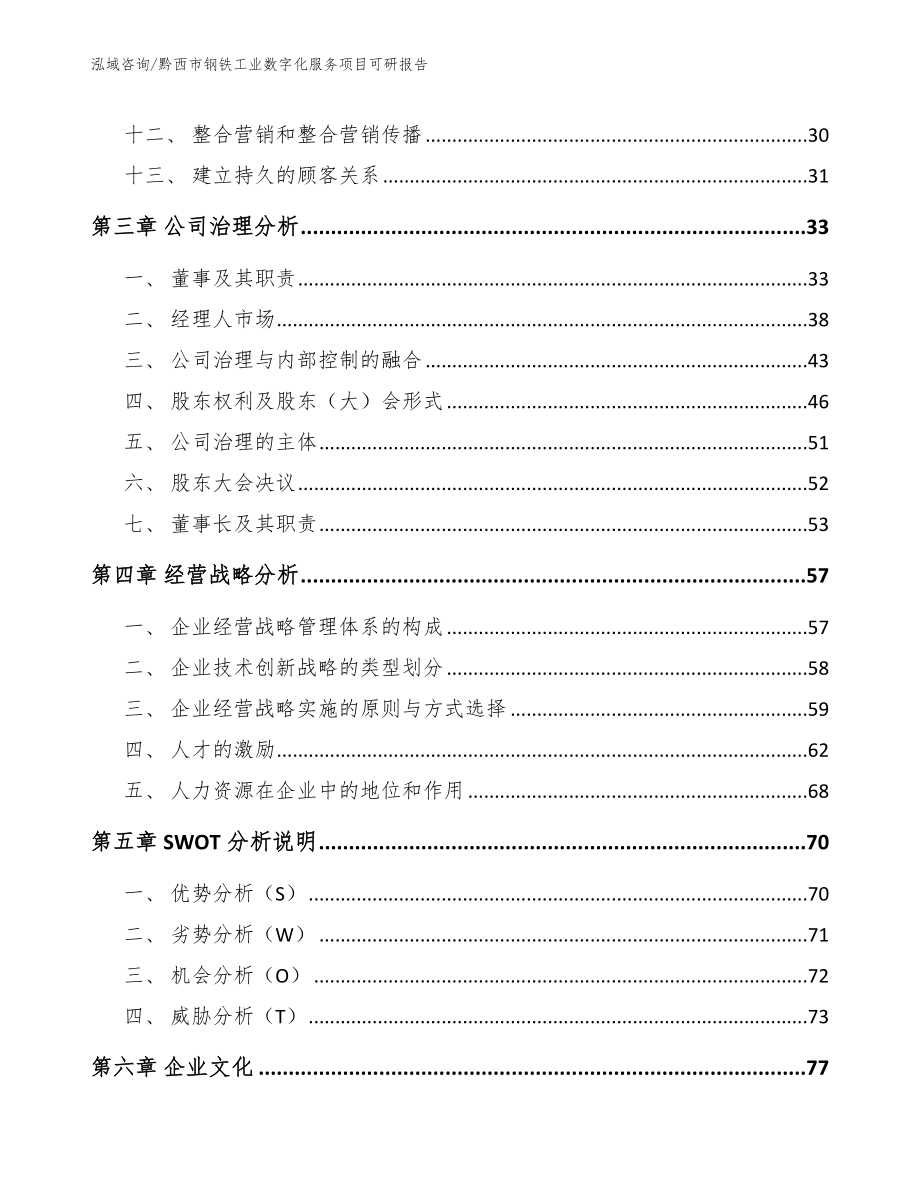 黔西市钢铁工业数字化服务项目可研报告_模板范文_第3页