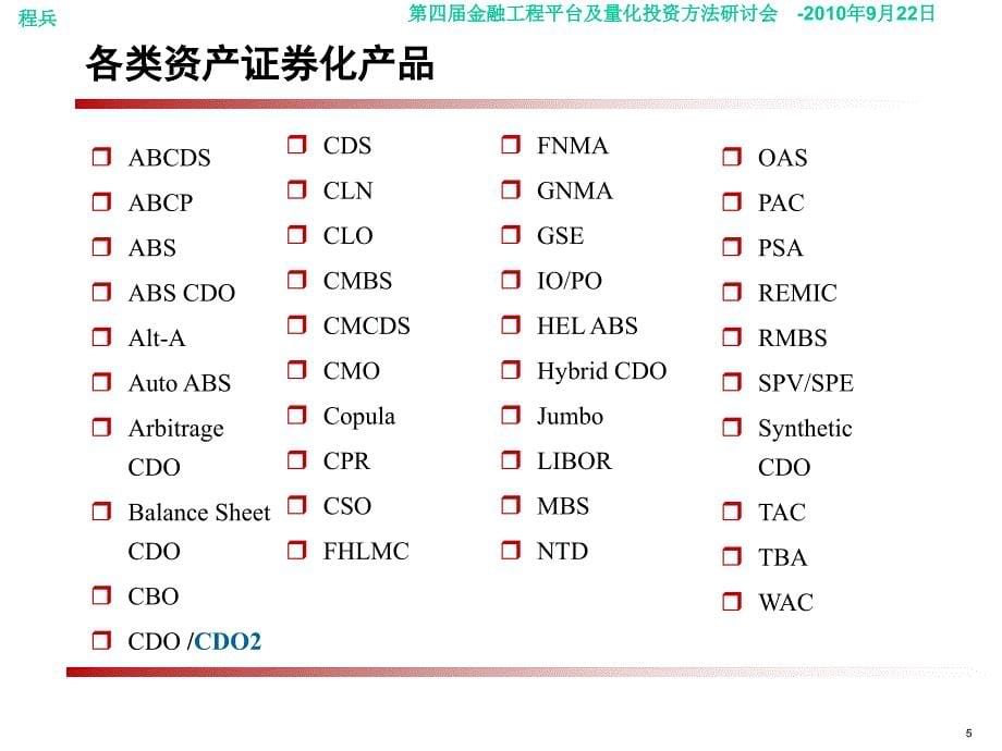 后金融危机时代下的量化金融之路PPT课件_第5页