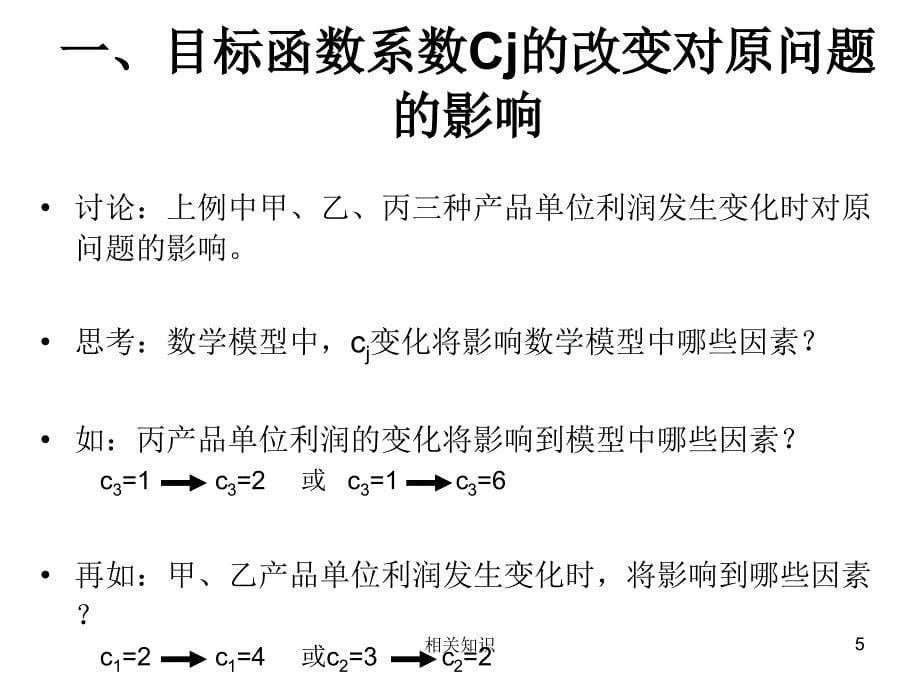 运筹学单纯形法的灵敏度分析稻谷书店_第5页