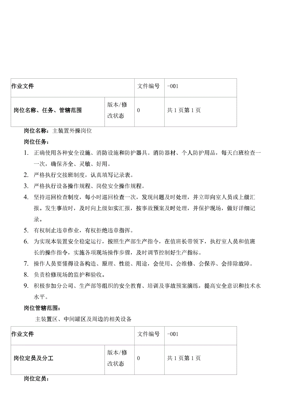 某粗苯精制分公司主装置外操岗位操作规程_第2页