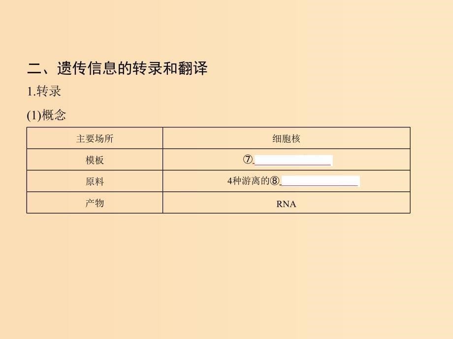 （北京专用）2019版高考生物一轮复习 第13讲 基因的表达课件.ppt_第5页