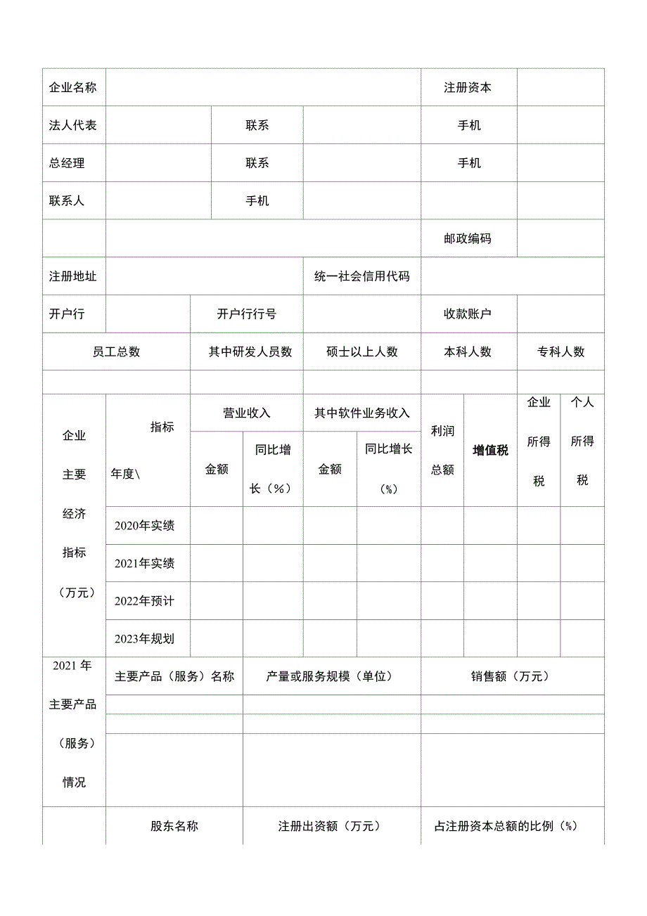 雨花台区软件产业专项资金申请书(并购、重组资助).docx_第3页