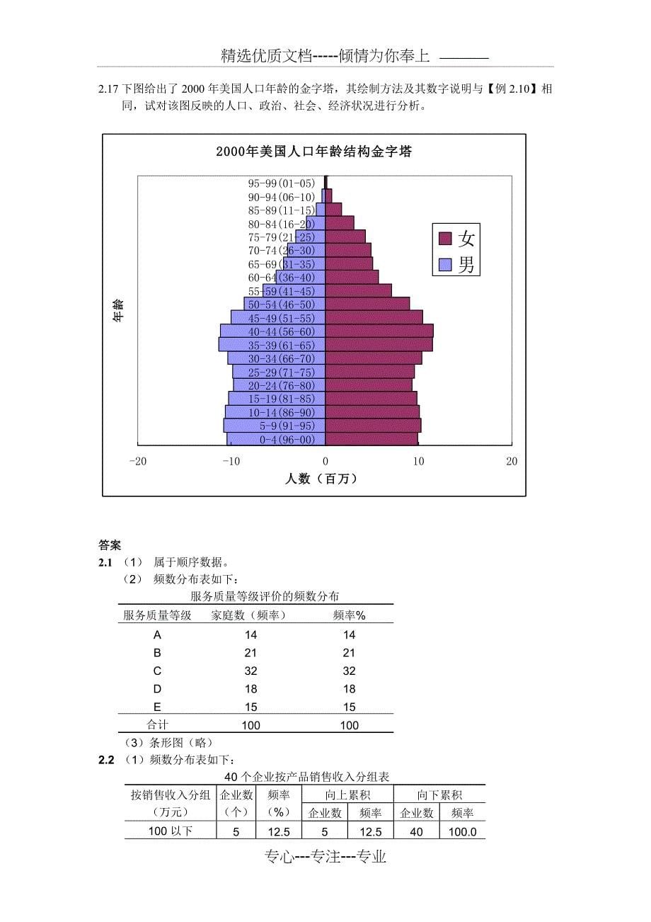 统计学习题答案共42页_第5页