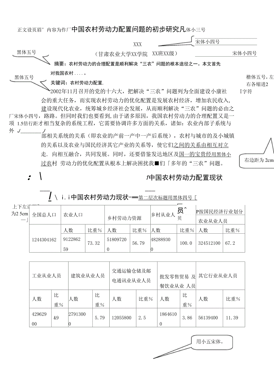 甘肃农业大学论文封面_第3页