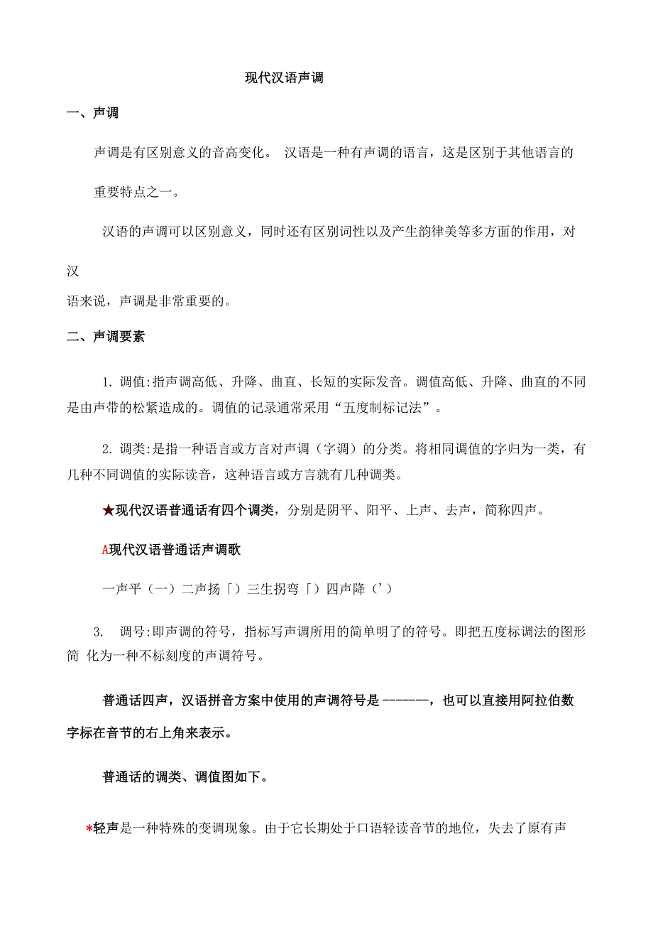 现代汉语声调_第1页