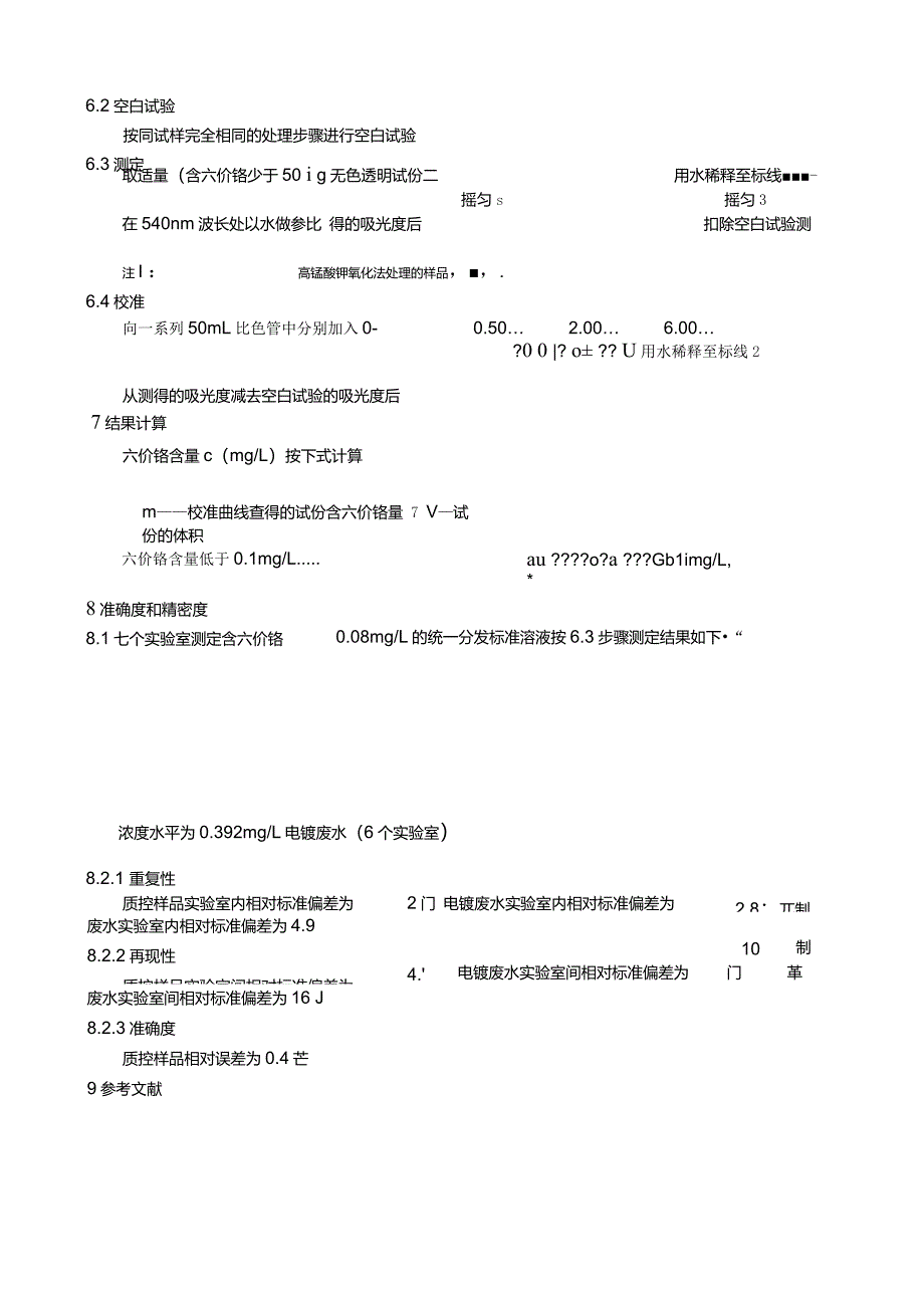 水质六价铬的测定二苯碳酰二肼分光光度法_第3页