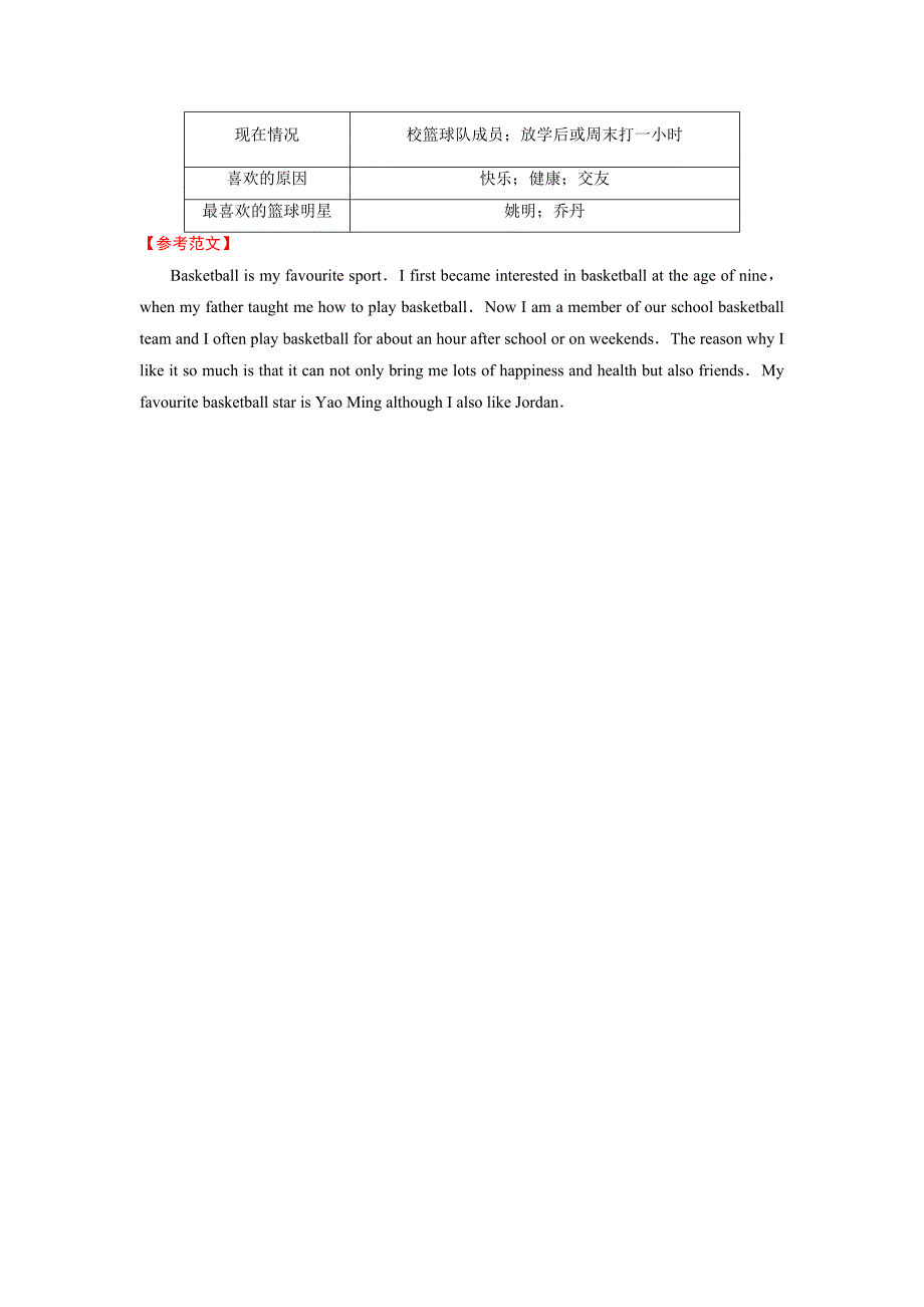 【最新】高中英语人教版必修二学案：Unit 2 Writing_第3页