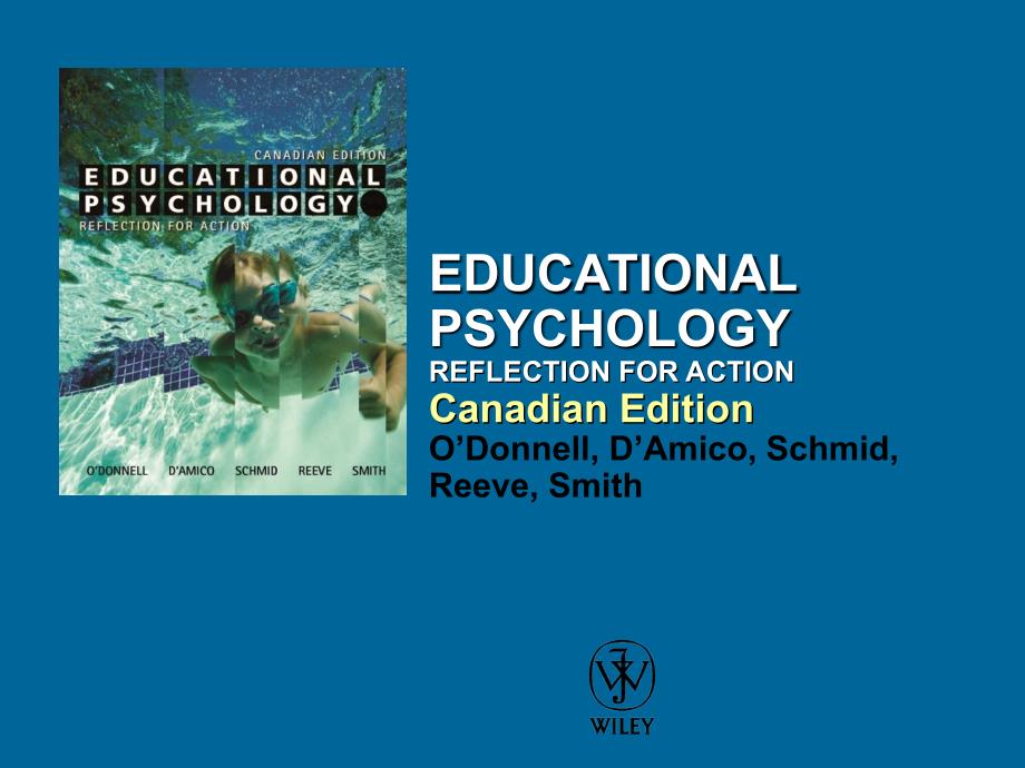 Educational Psychology, Canadian Edition - Wiley_第1页