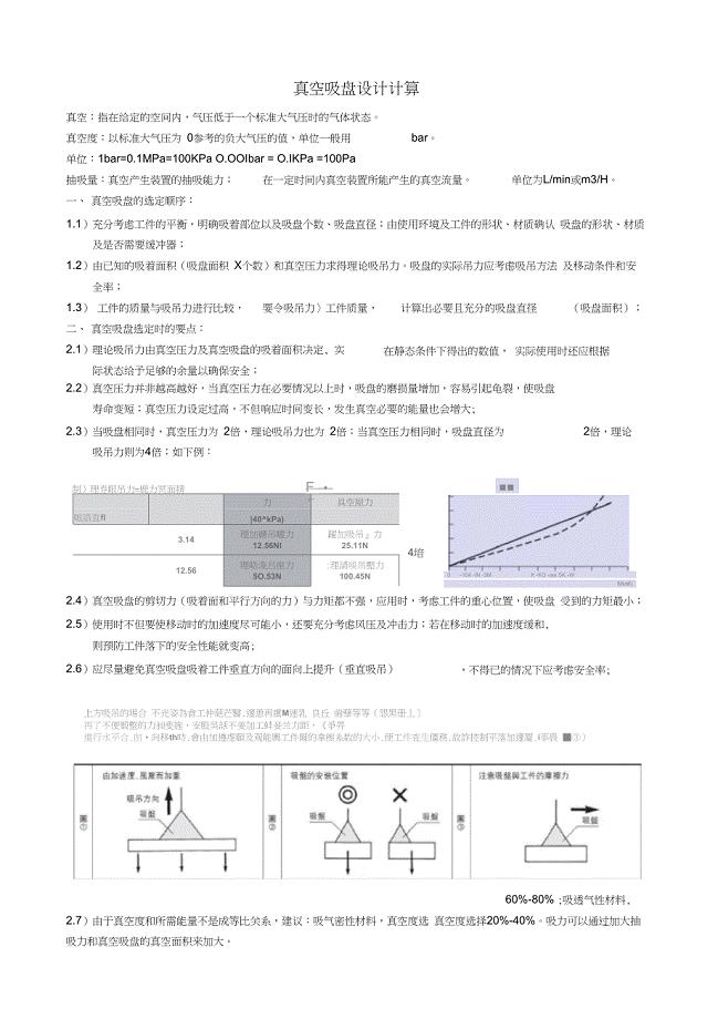 (完整版)真空吸盘设计计算