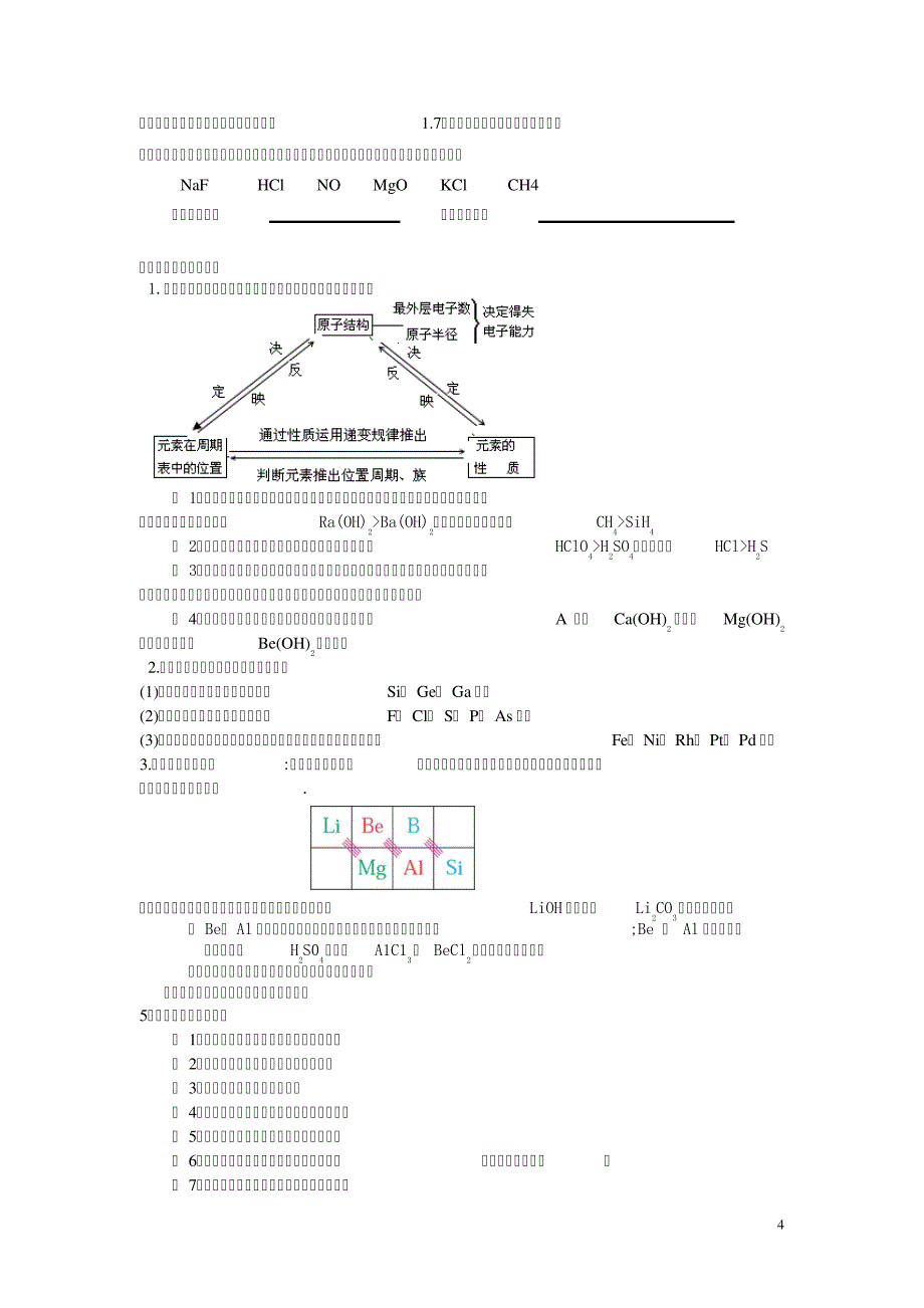 第10讲元素周期表与元素周期律5318_第4页