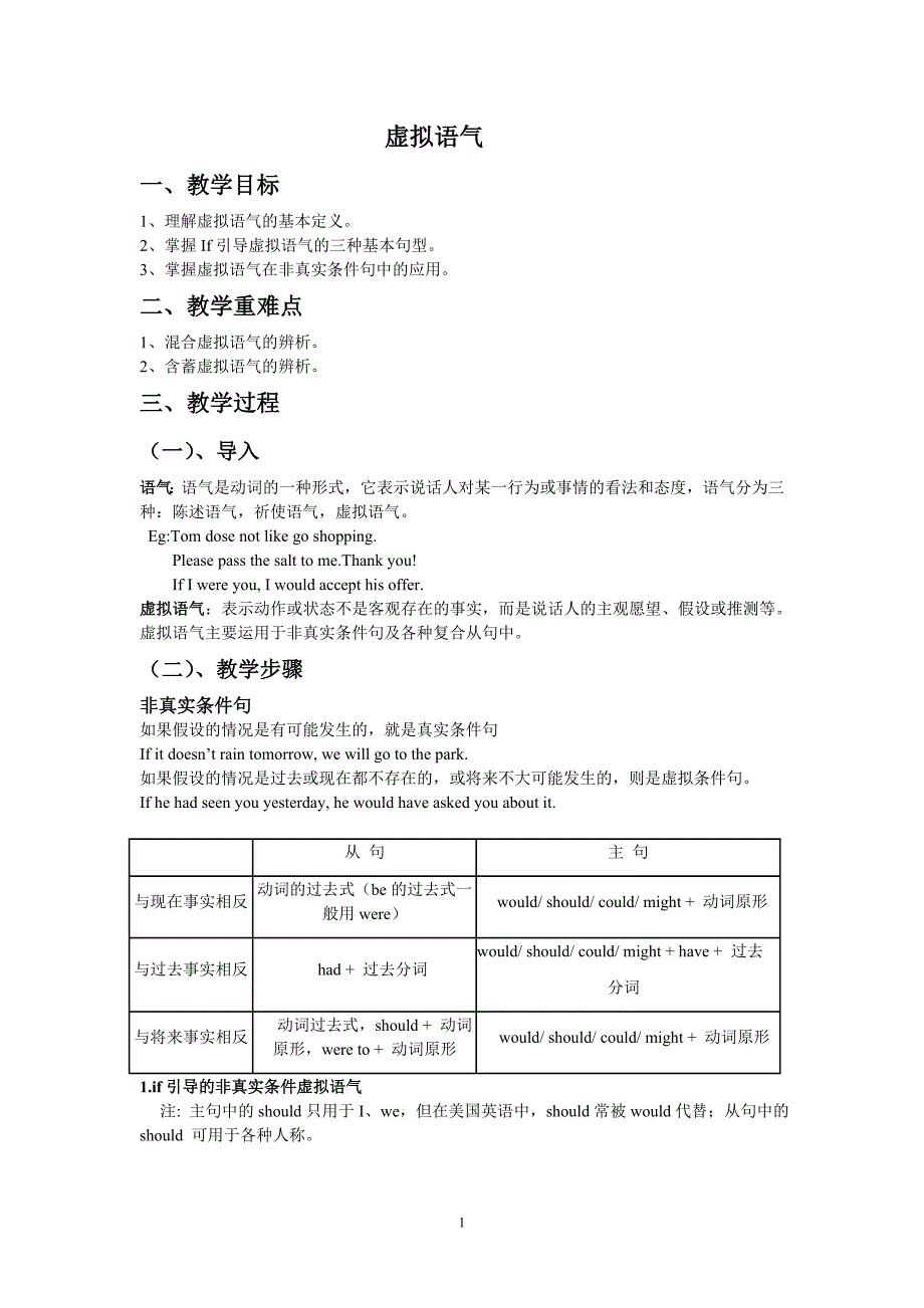 虚拟语气课件.doc_第1页