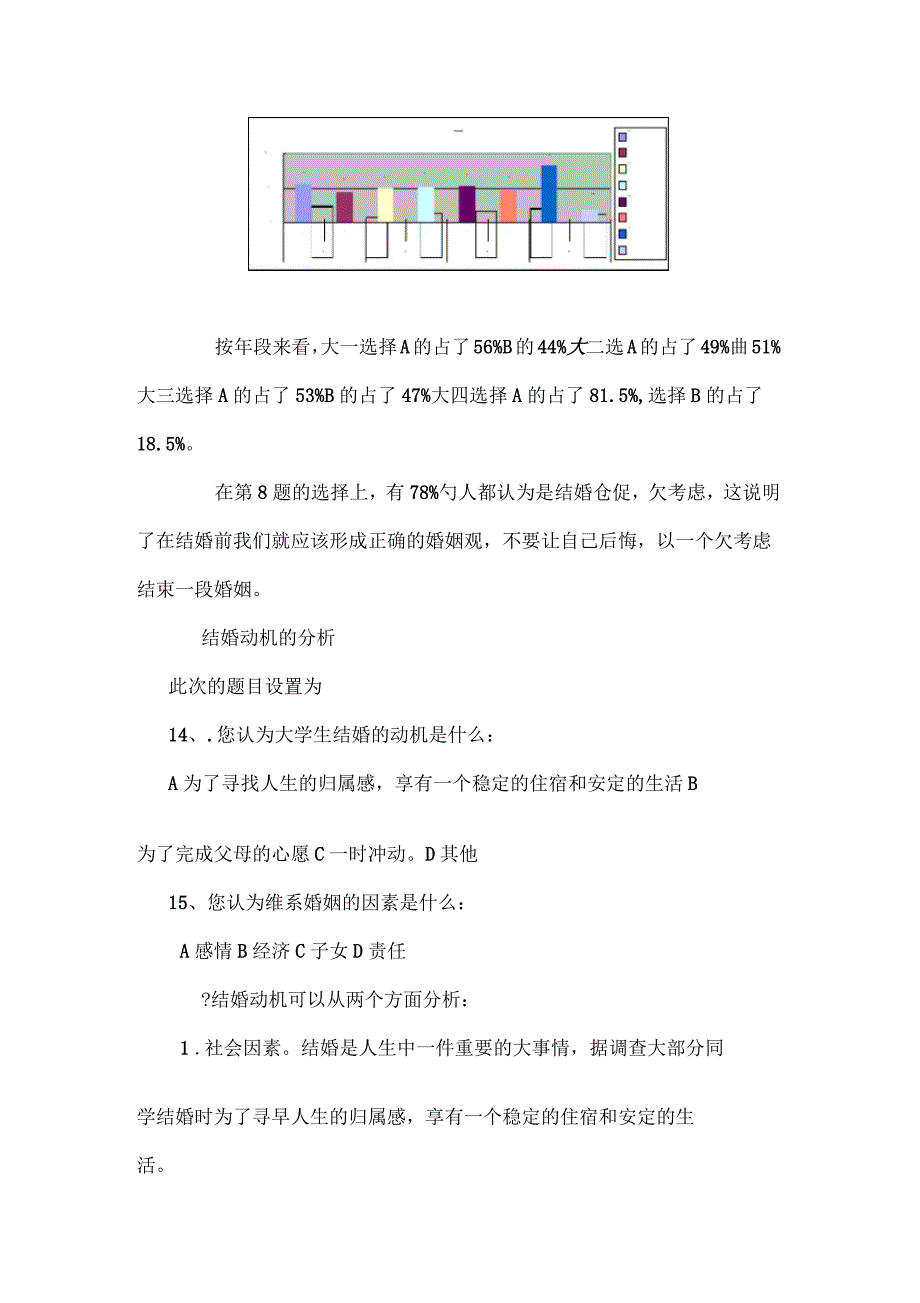 大学生婚姻观的调查报告_第4页