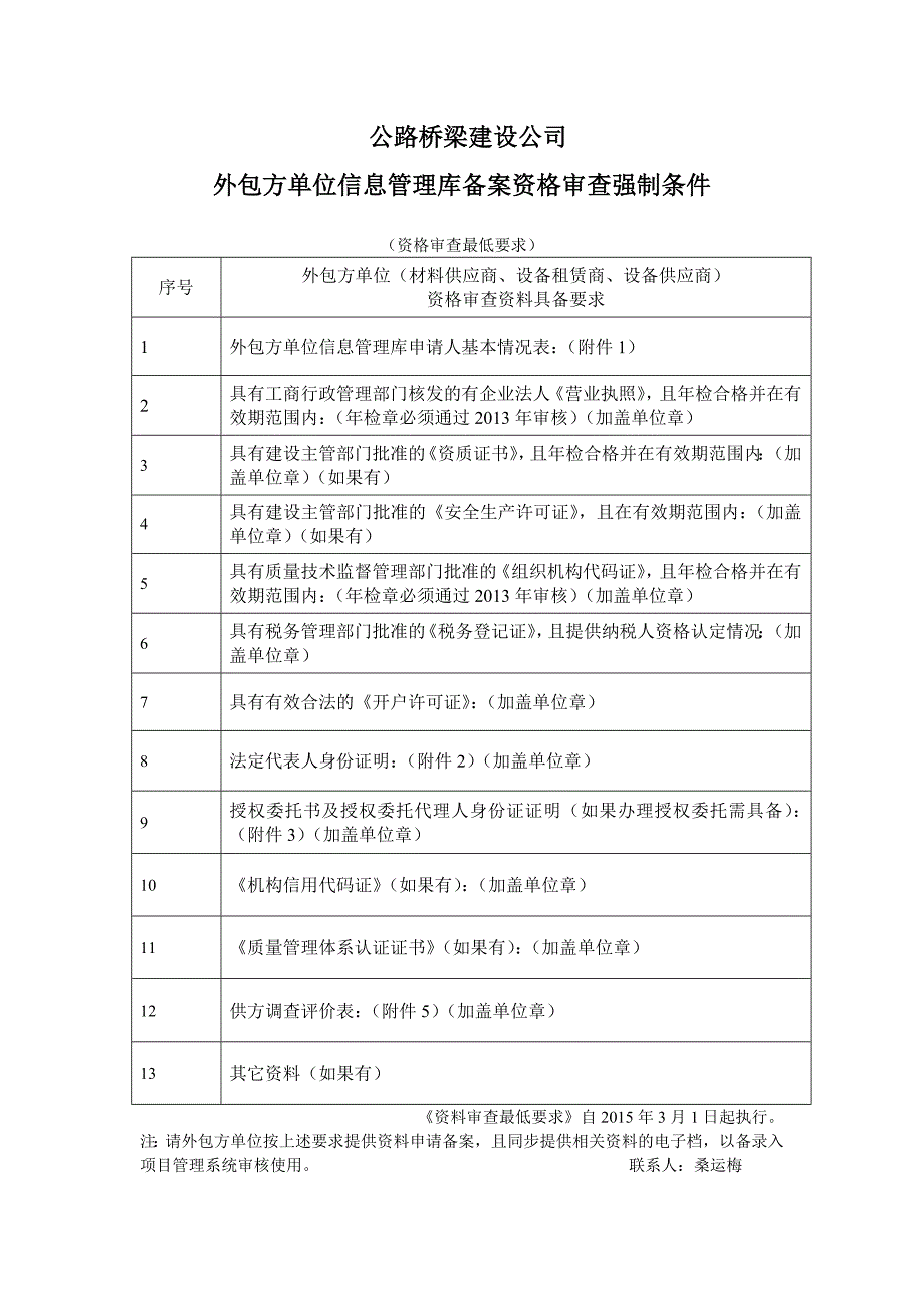 外包方单位信息管理库备案资格审查强制条件_第3页