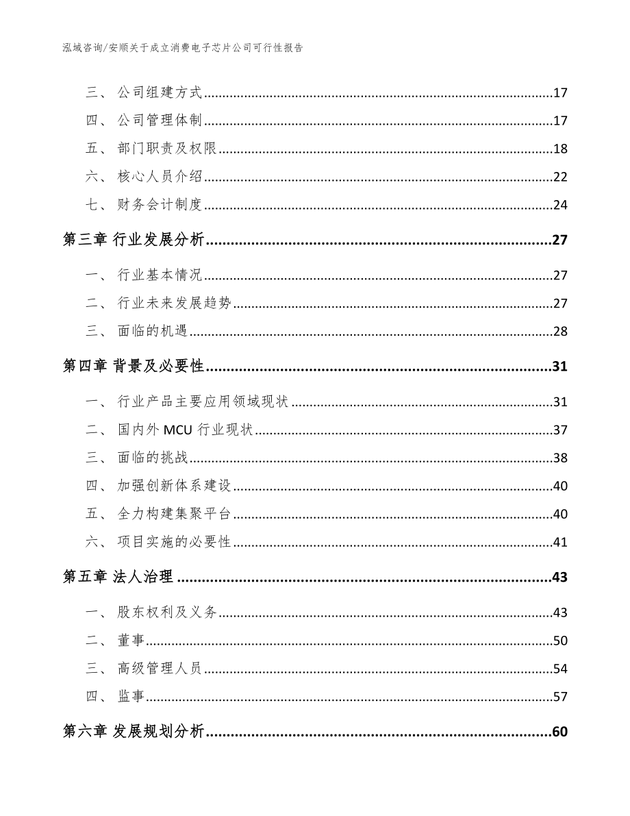 安顺关于成立消费电子芯片公司可行性报告_模板范文_第4页