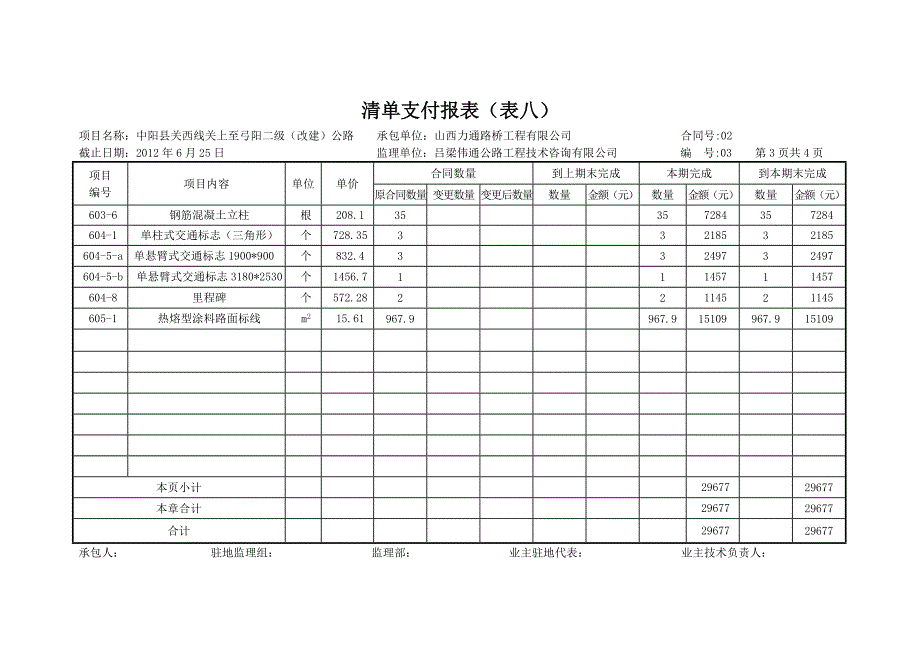 中期支付证书、中间计量表及汇总表、变更一览表.doc_第4页